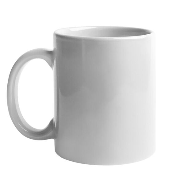 11oz Ceramic White Mug Thumbnail