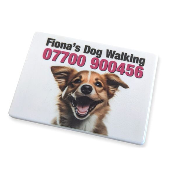 Polymer Rectangle Fridge Magnet- 15Pk Thumbnail