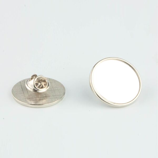 Dye Sub Round 22mm - Silver Thumbnail