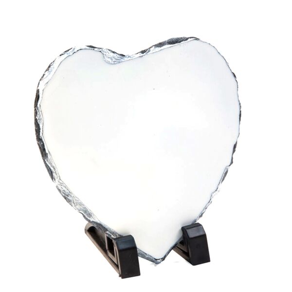 Personalised Heart Rock Slate 13x13 Thumbnail