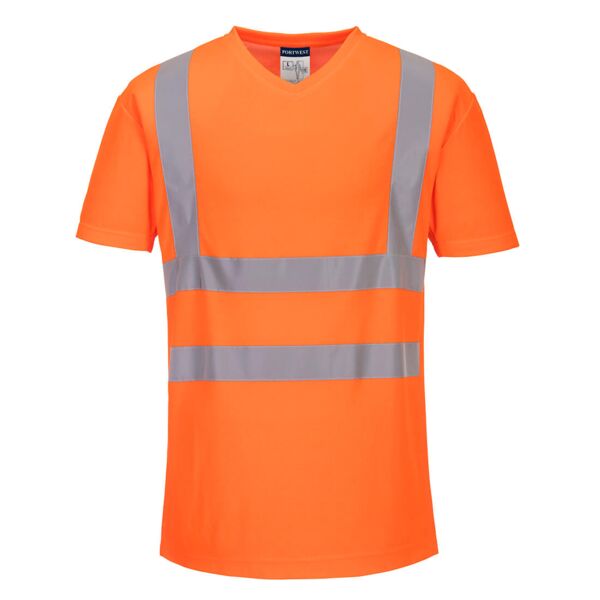 Hi-Vis Cotton Comfort Mesh Insert T-Shirt Thumbnail